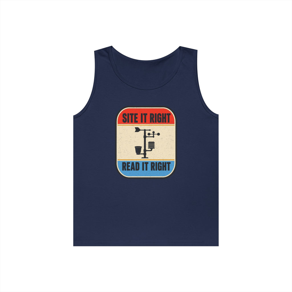Site It Right Read It Right Tank Top