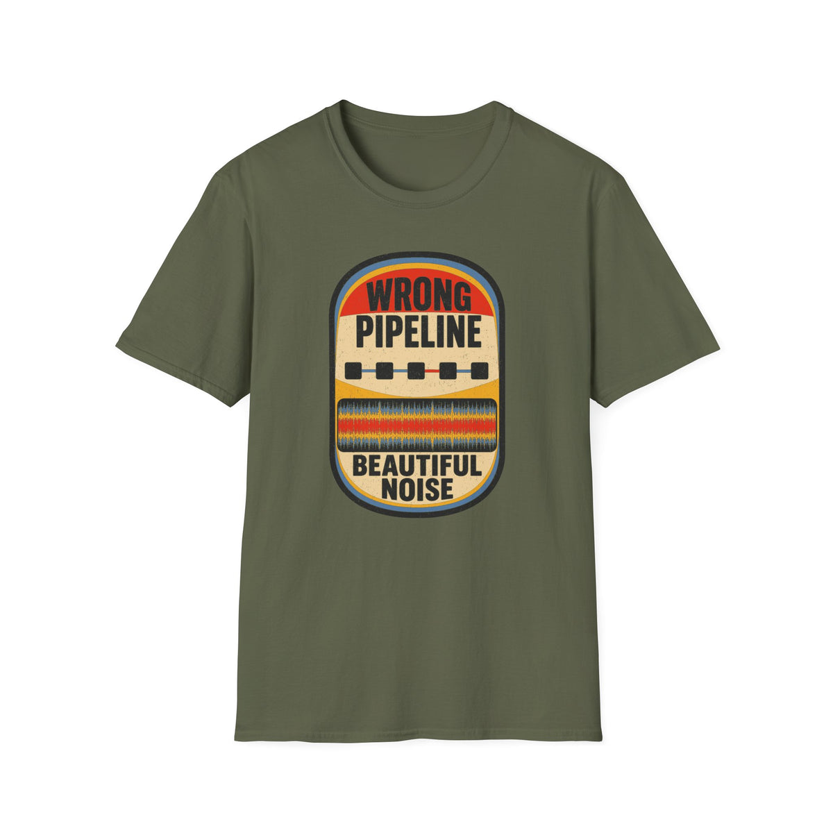 Wrong Pipeline Beautiful Noise T-Shirt