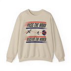 Pass the Word Receive the World Crewneck