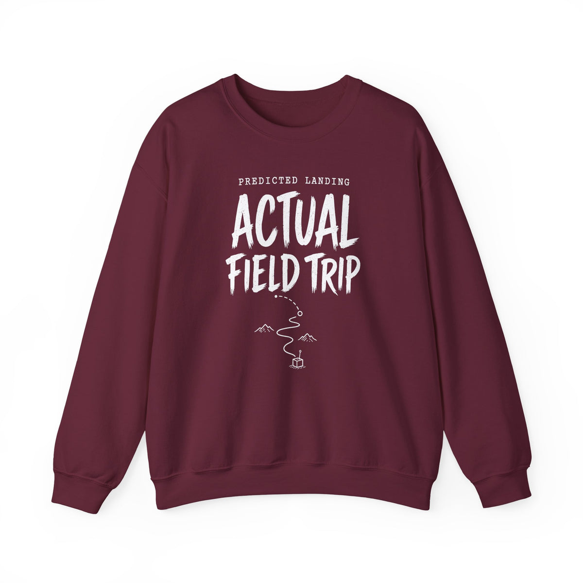 Predicted Landing Actual Field Trip Crewneck