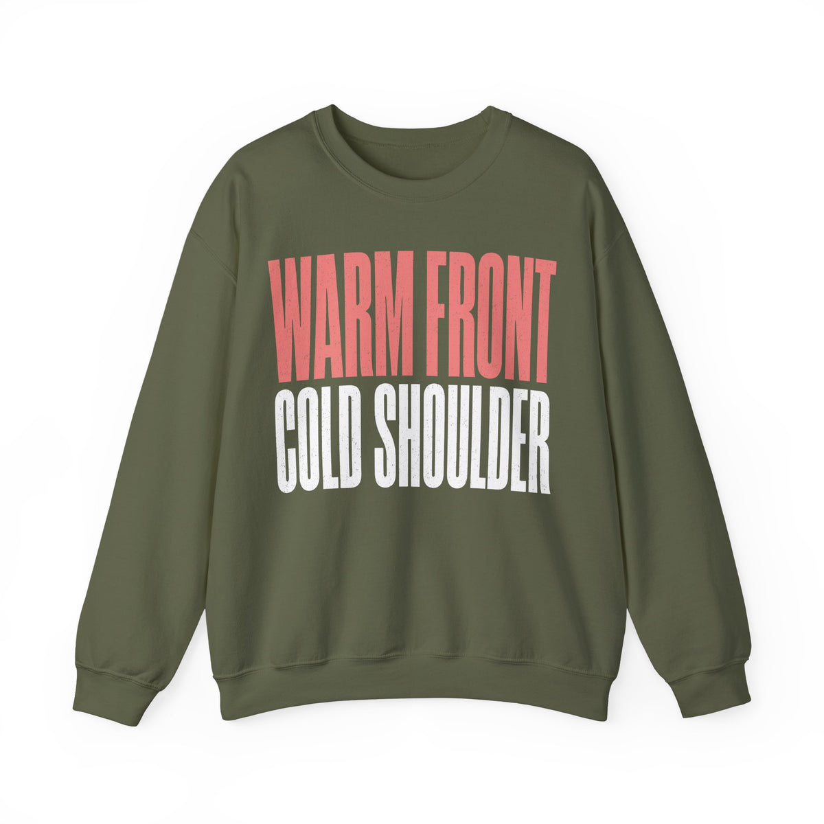 Warm Front Cold Shoulder Crewneck