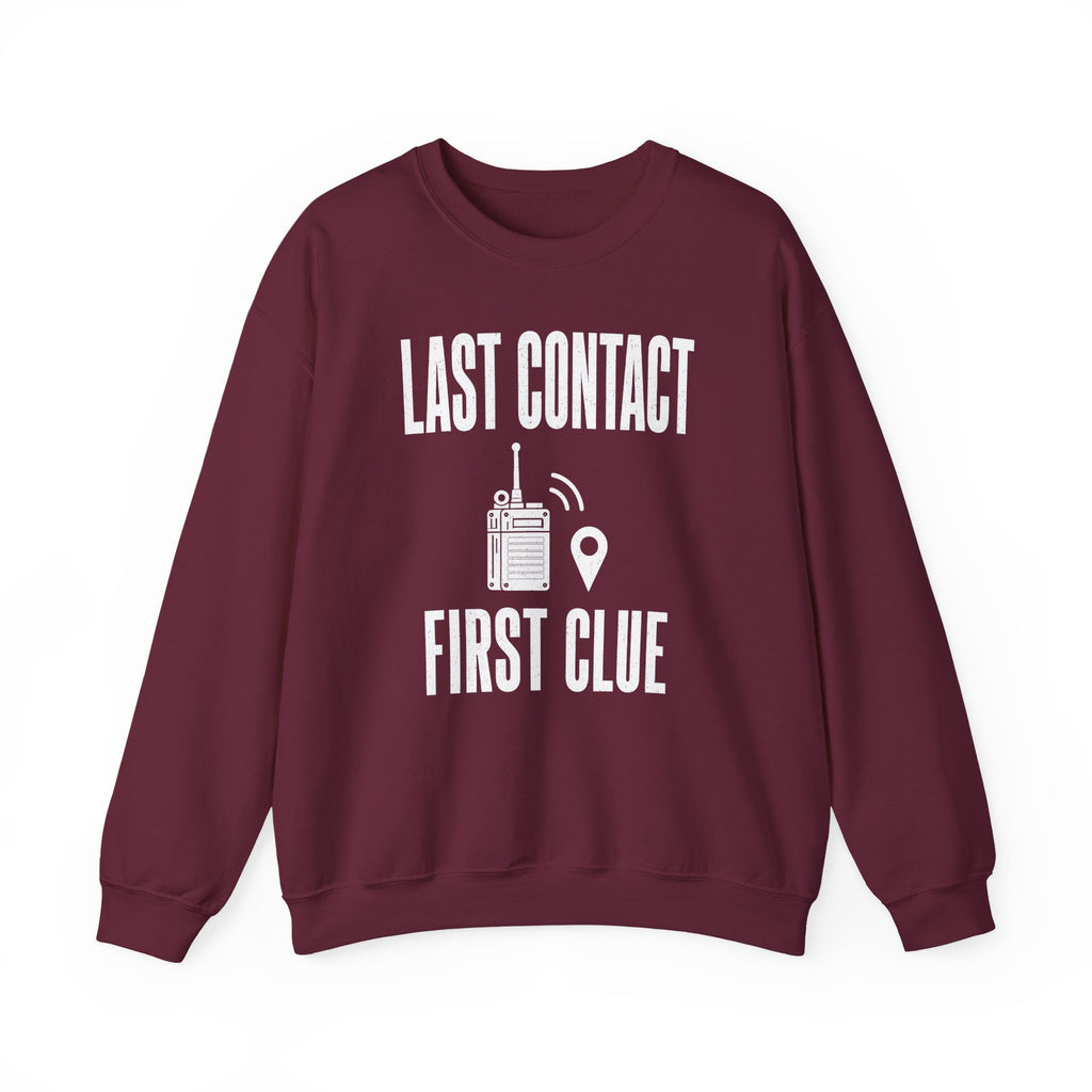 Last Contact First Clue Crewneck