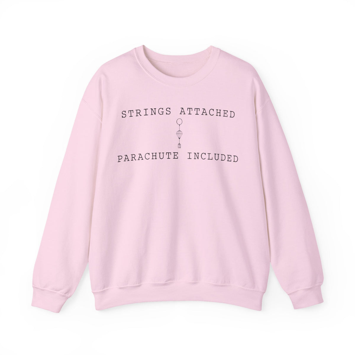 Strings Attached Parachute Included Crewneck