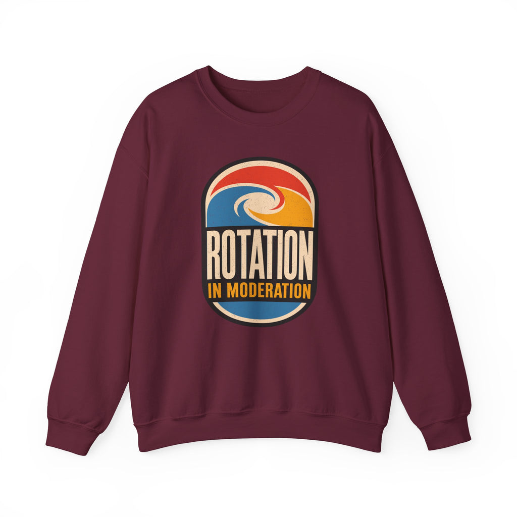 Rotation in Moderation Crewneck