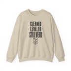 Cleaned Leveled Still Weird Crewneck