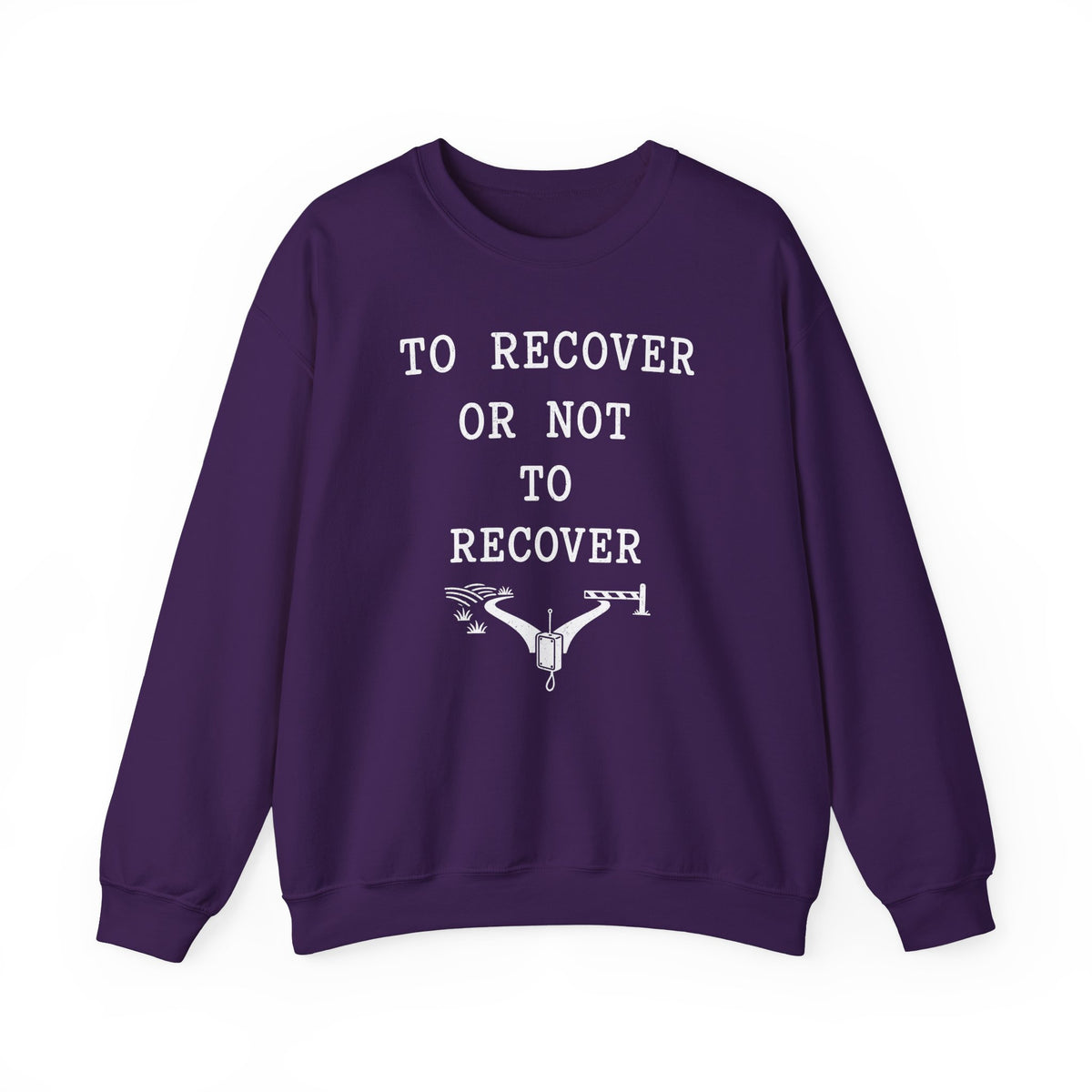 To Recover or Not to Recover Crewneck