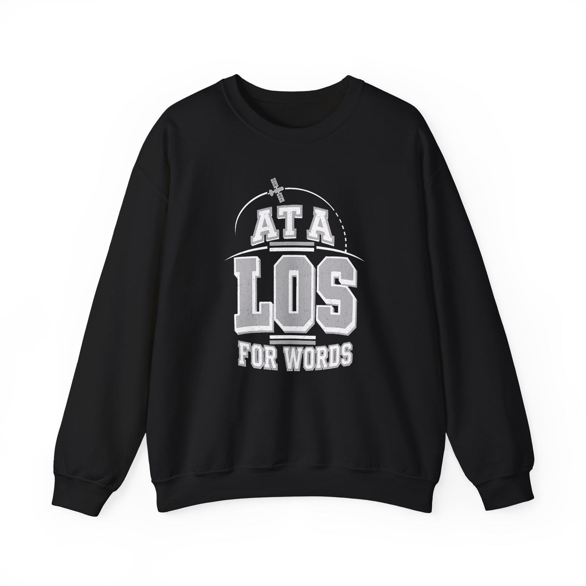 At a LOS for Words Crewneck