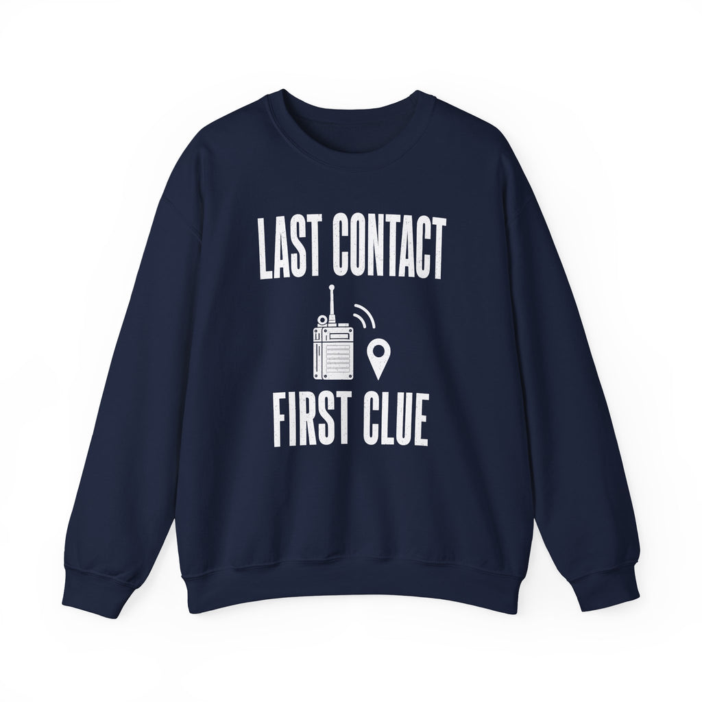 Last Contact First Clue Crewneck