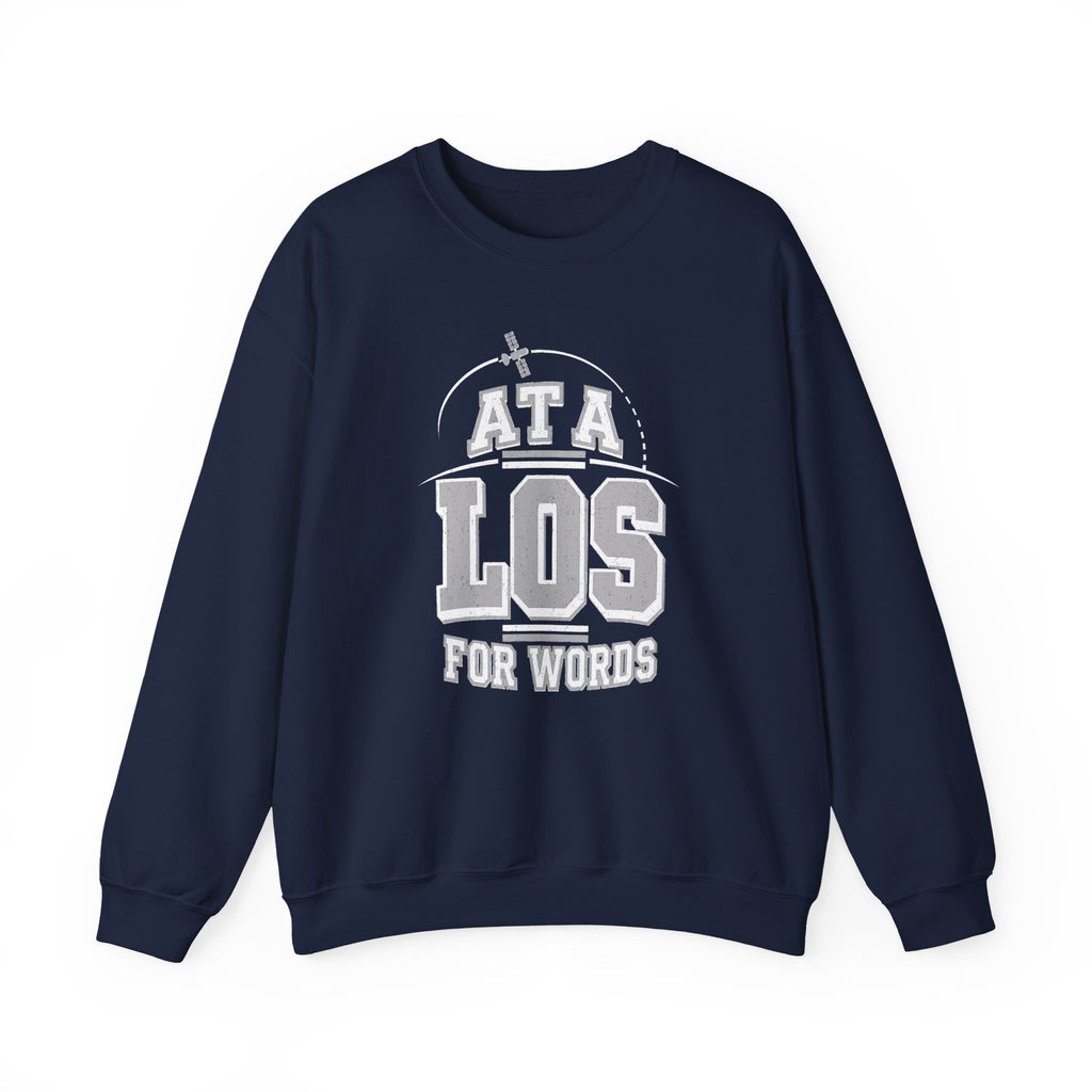 At a LOS for Words Crewneck
