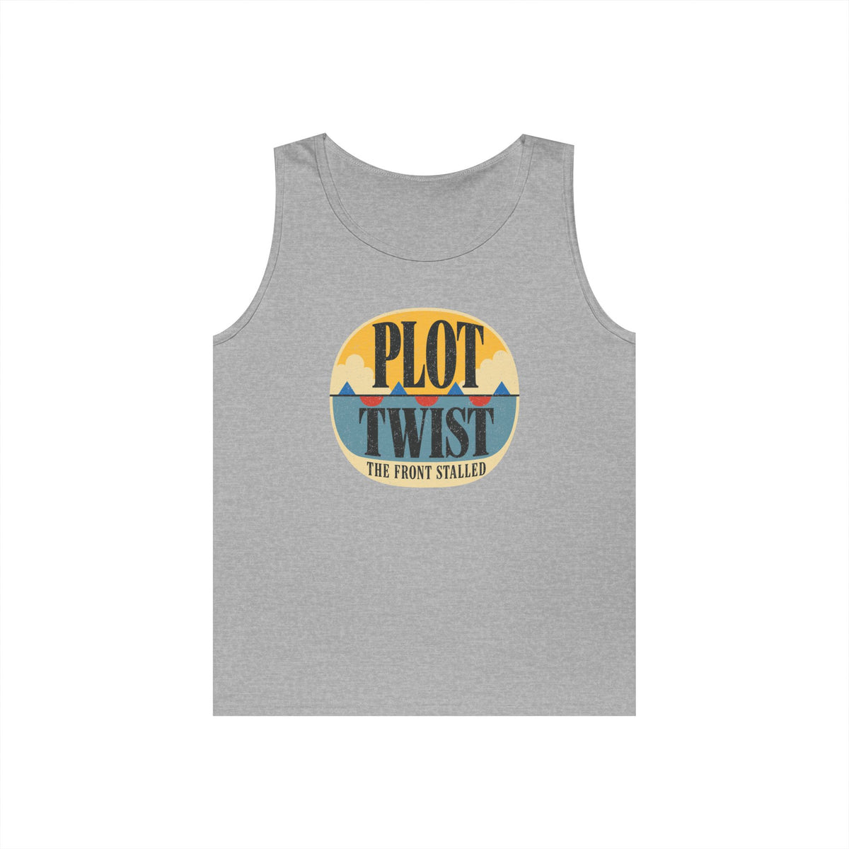 Plot Twist, the Front Stalled Tank Top