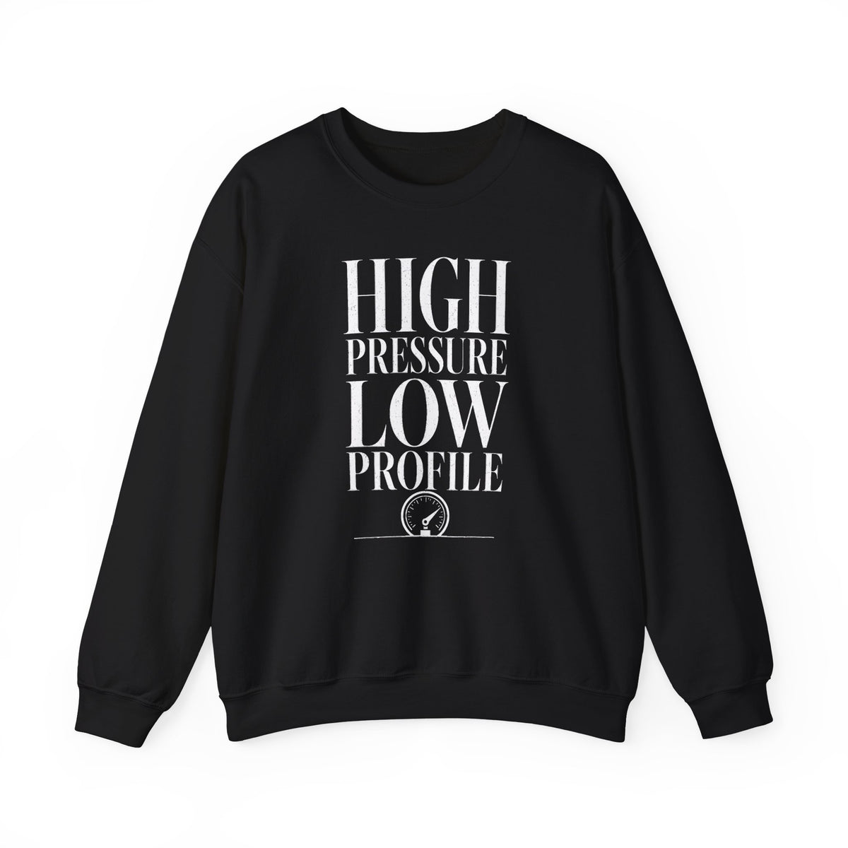 High Pressure Low Profile Crewneck