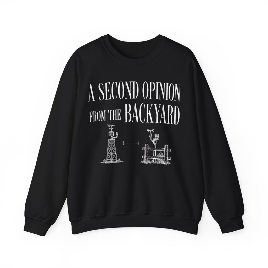 A Second Opinion From the Backyard Crewneck