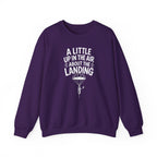 A Little Up in the Air About the Landing Crewneck