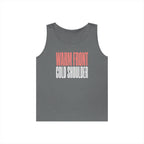 Warm Front Cold Shoulder Tank Top