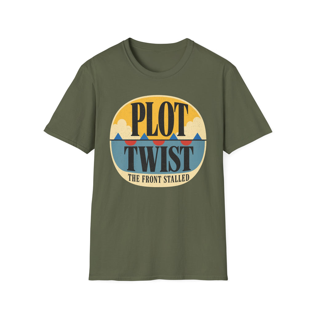 Plot Twist, the Front Stalled T-Shirt
