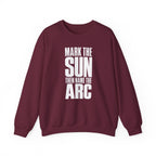 Mark the Sun Then Name the Arc Crewneck