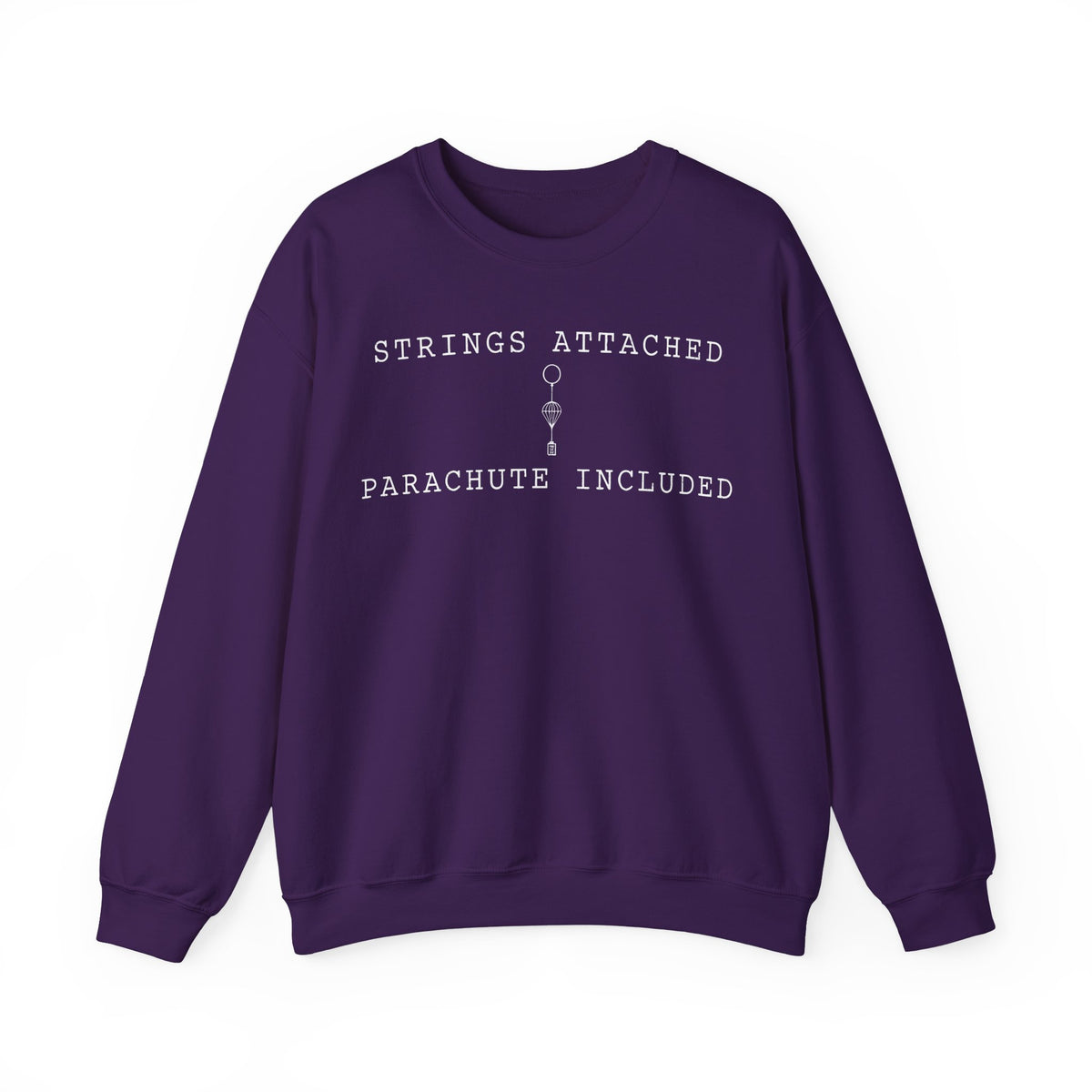 Strings Attached Parachute Included Crewneck