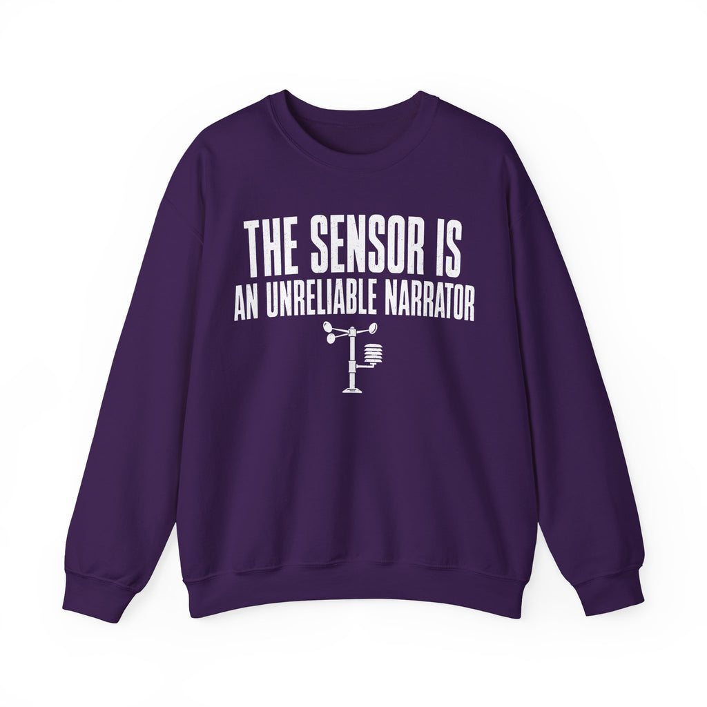 The Sensor Is an Unreliable Narrator Crewneck