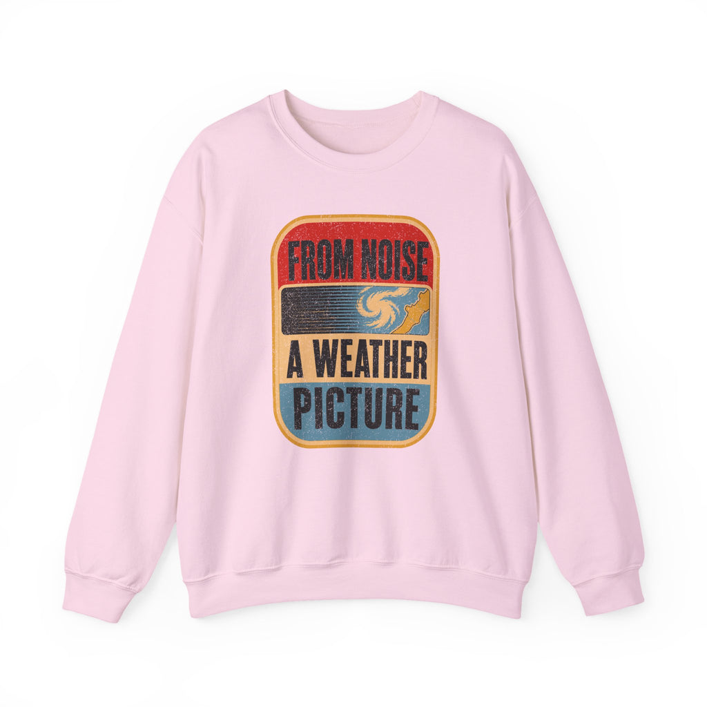 From Noise, a Weather Picture Crewneck