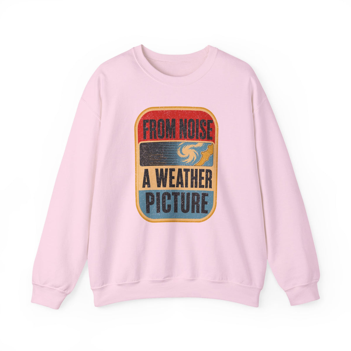 From Noise, a Weather Picture Crewneck