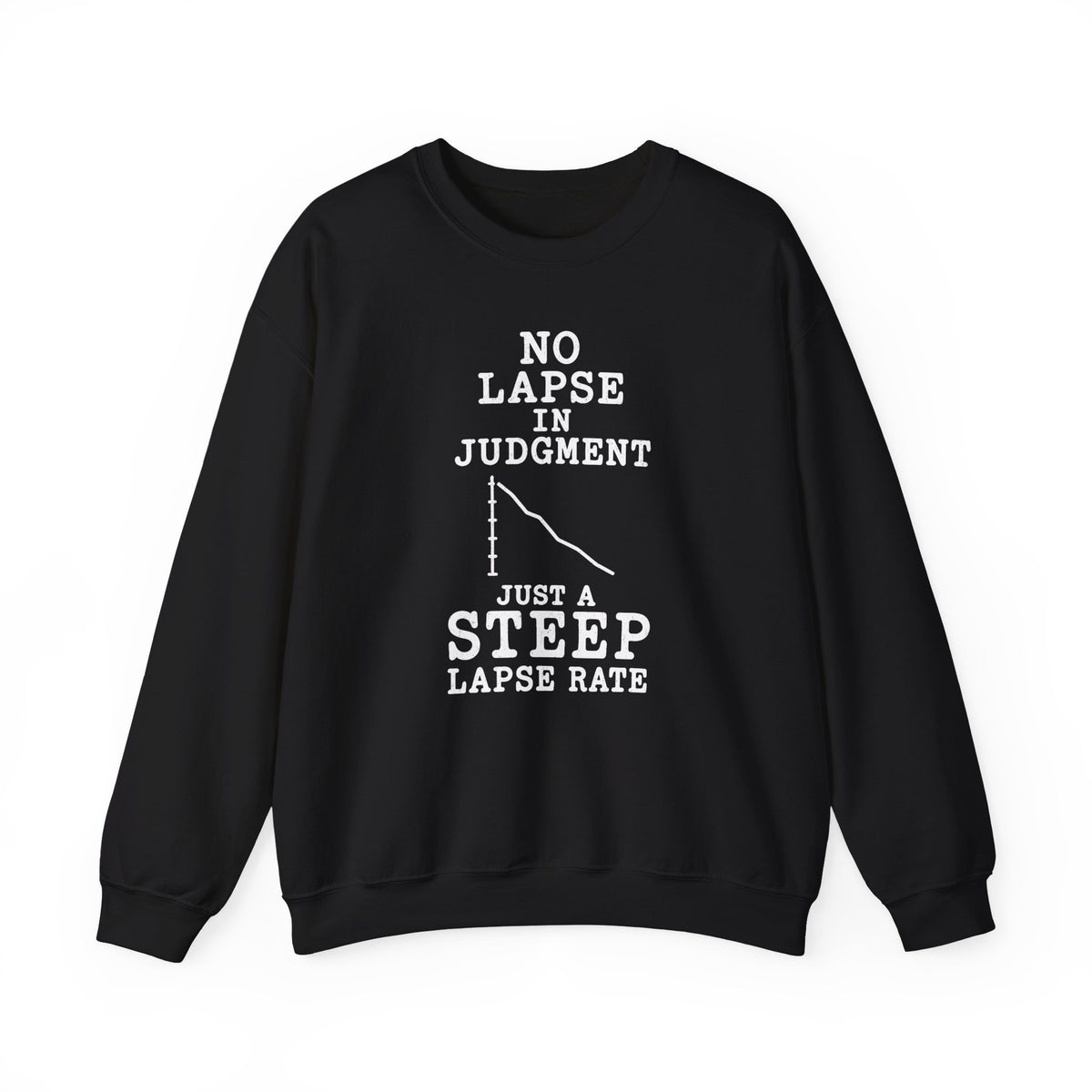 No Lapse in Judgment Just a Steep Lapse Rate Crewneck