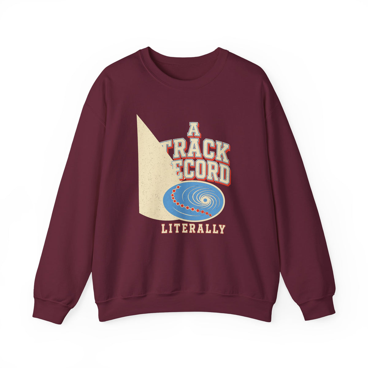 A Track Record, Literally Crewneck