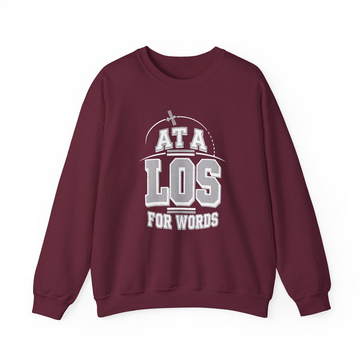 At a LOS for Words Crewneck