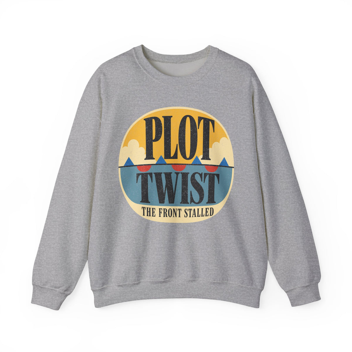 Plot Twist, the Front Stalled Crewneck