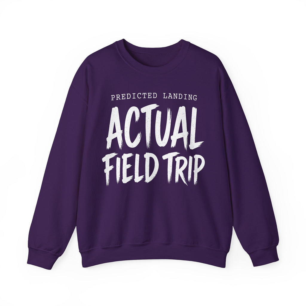 Predicted Landing Actual Field Trip Crewneck