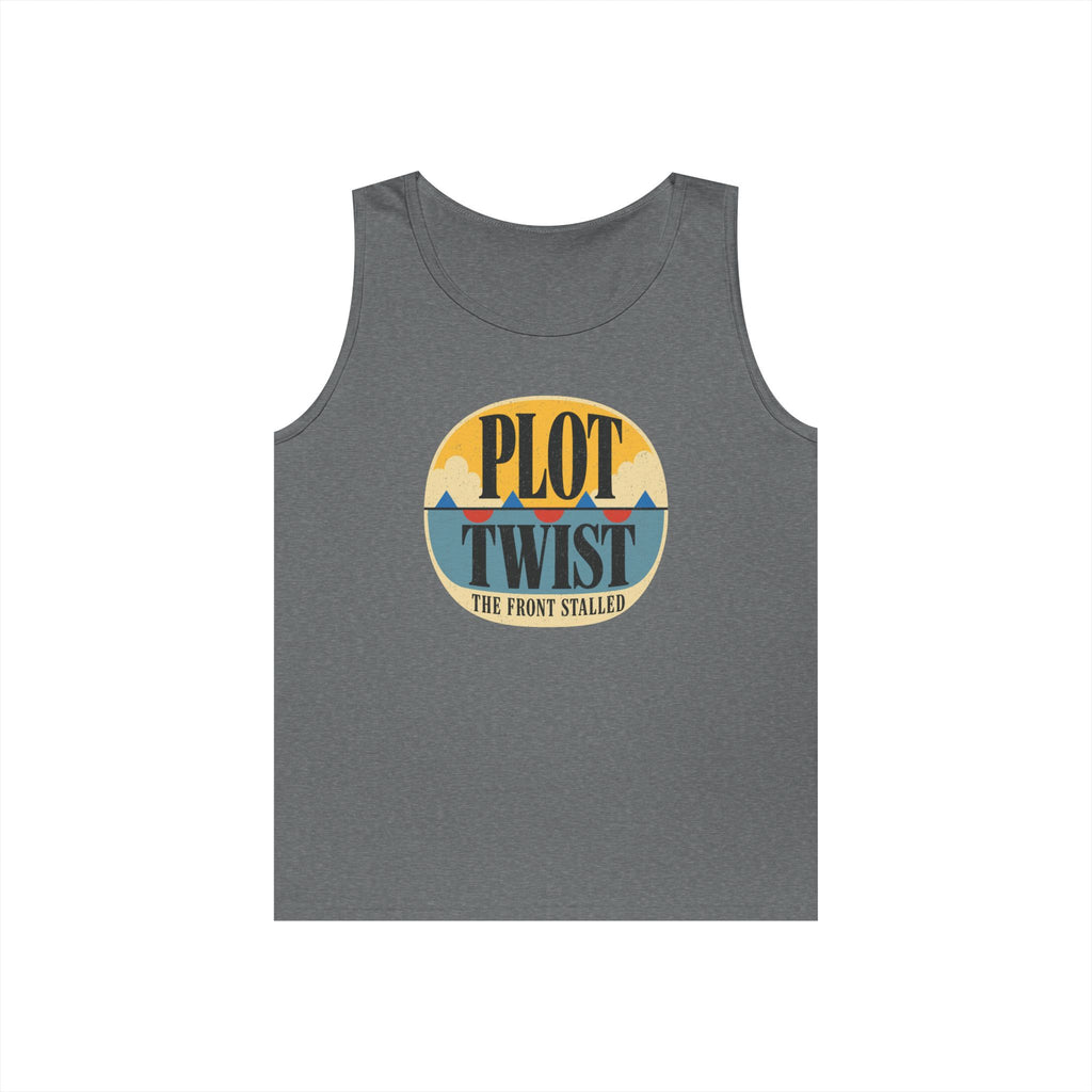 Plot Twist, the Front Stalled Tank Top
