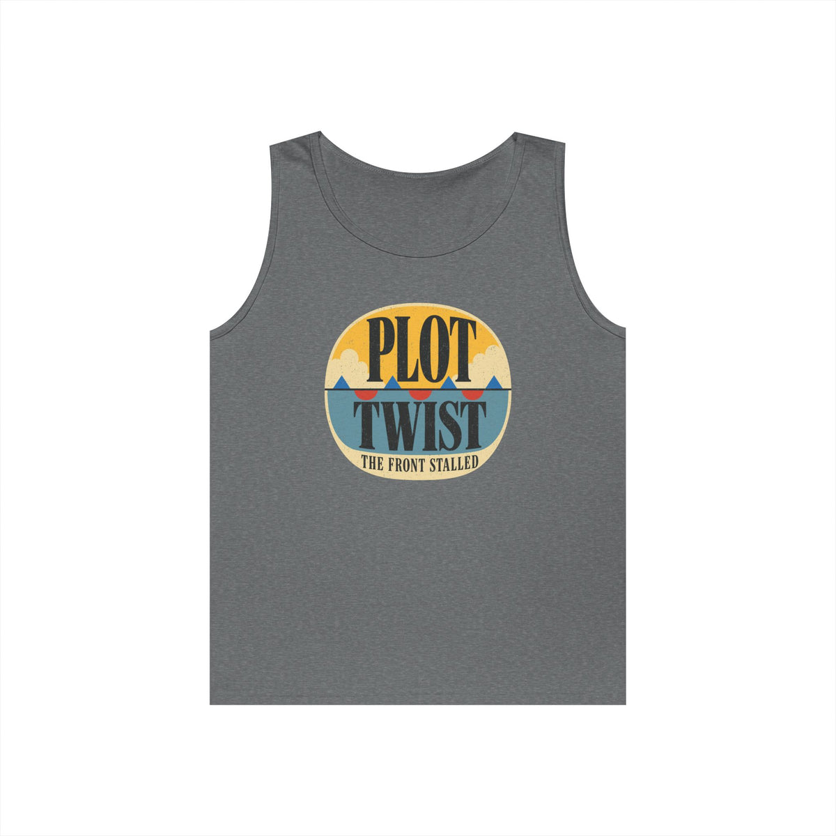 Plot Twist, the Front Stalled Tank Top