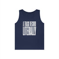 A Track Record Literally Tank Top