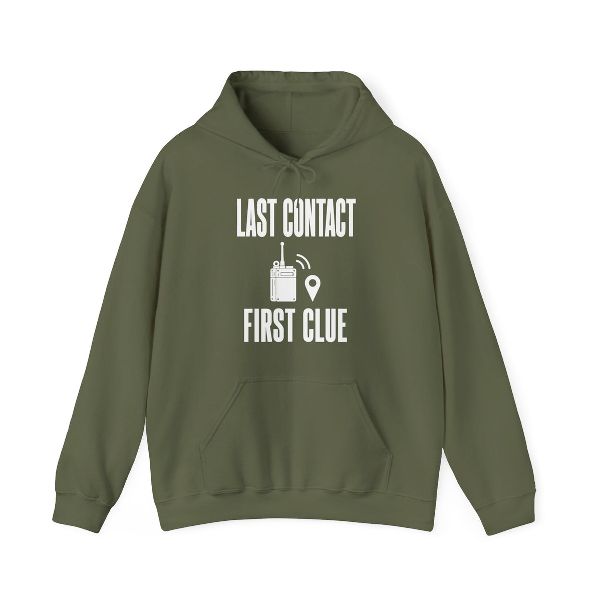 Last Contact First Clue Hoodie