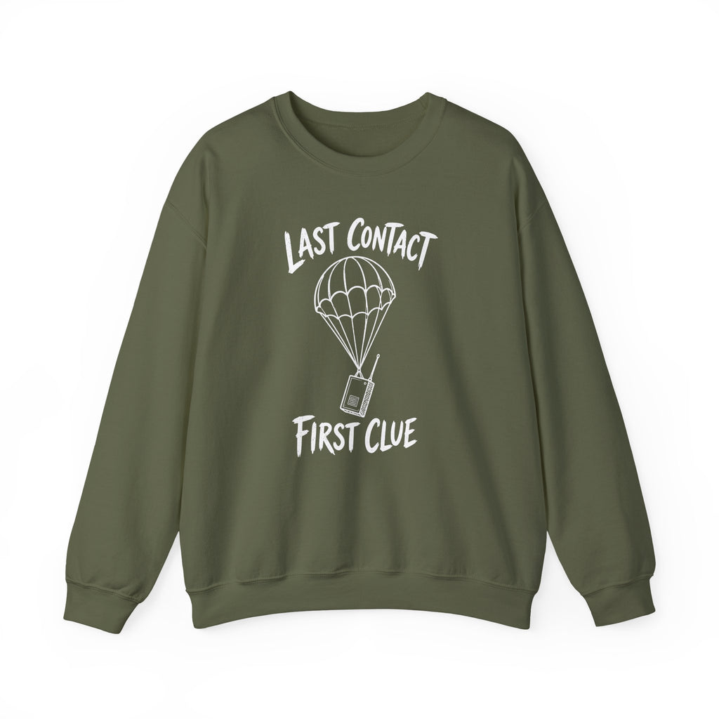 Last Contact First Clue Crewneck