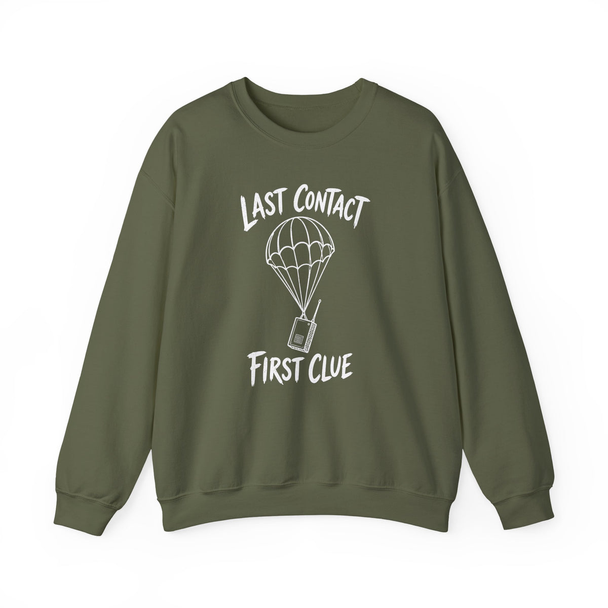 Last Contact First Clue Crewneck