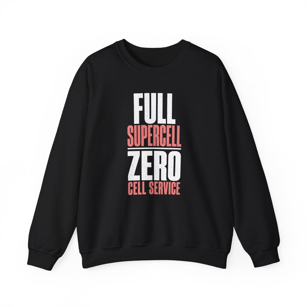 Full Supercell, Zero Cell Service Crewneck