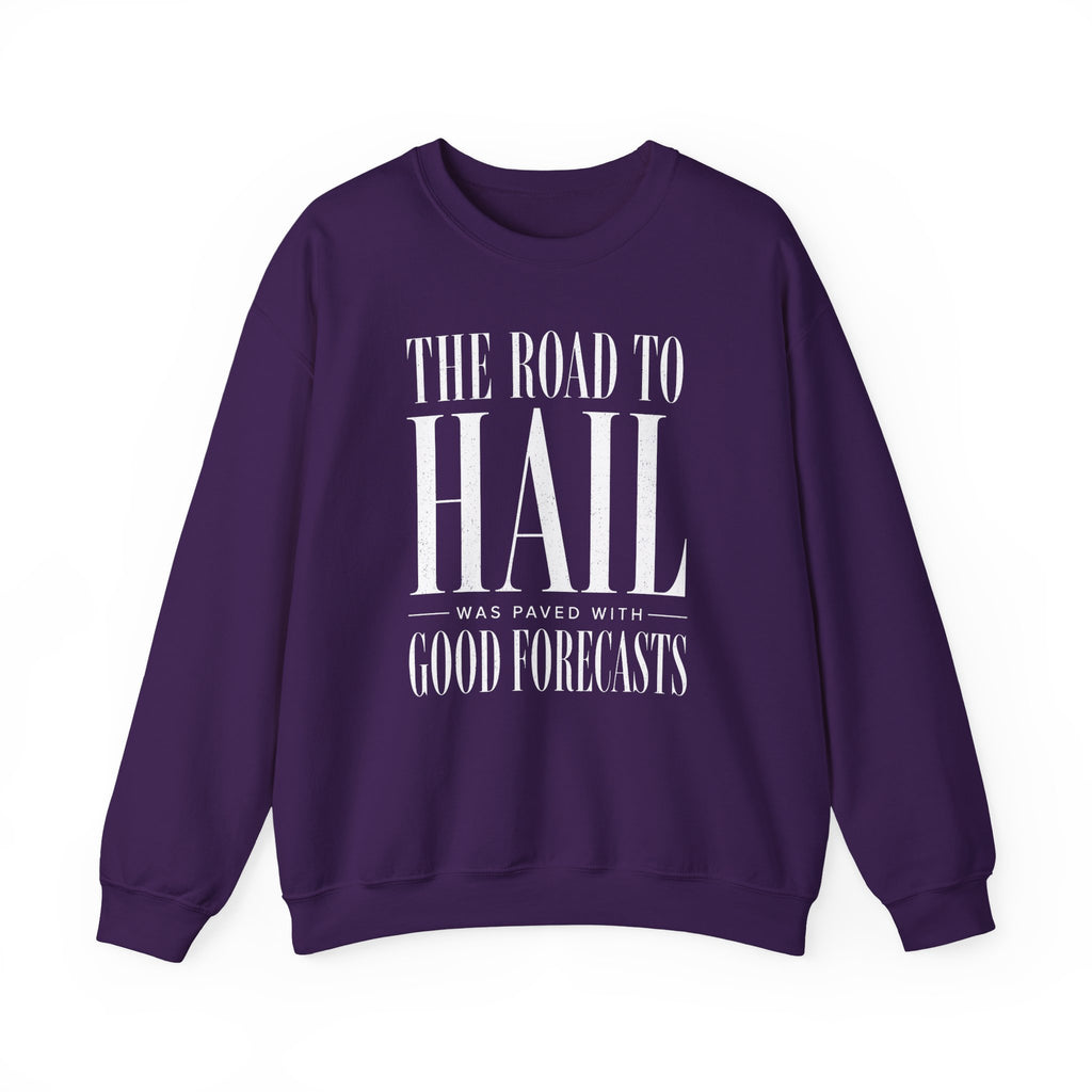 The Road to Hail Was Paved With Good Forecasts Crewneck