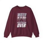 Water on the Road Observation Over Crewneck