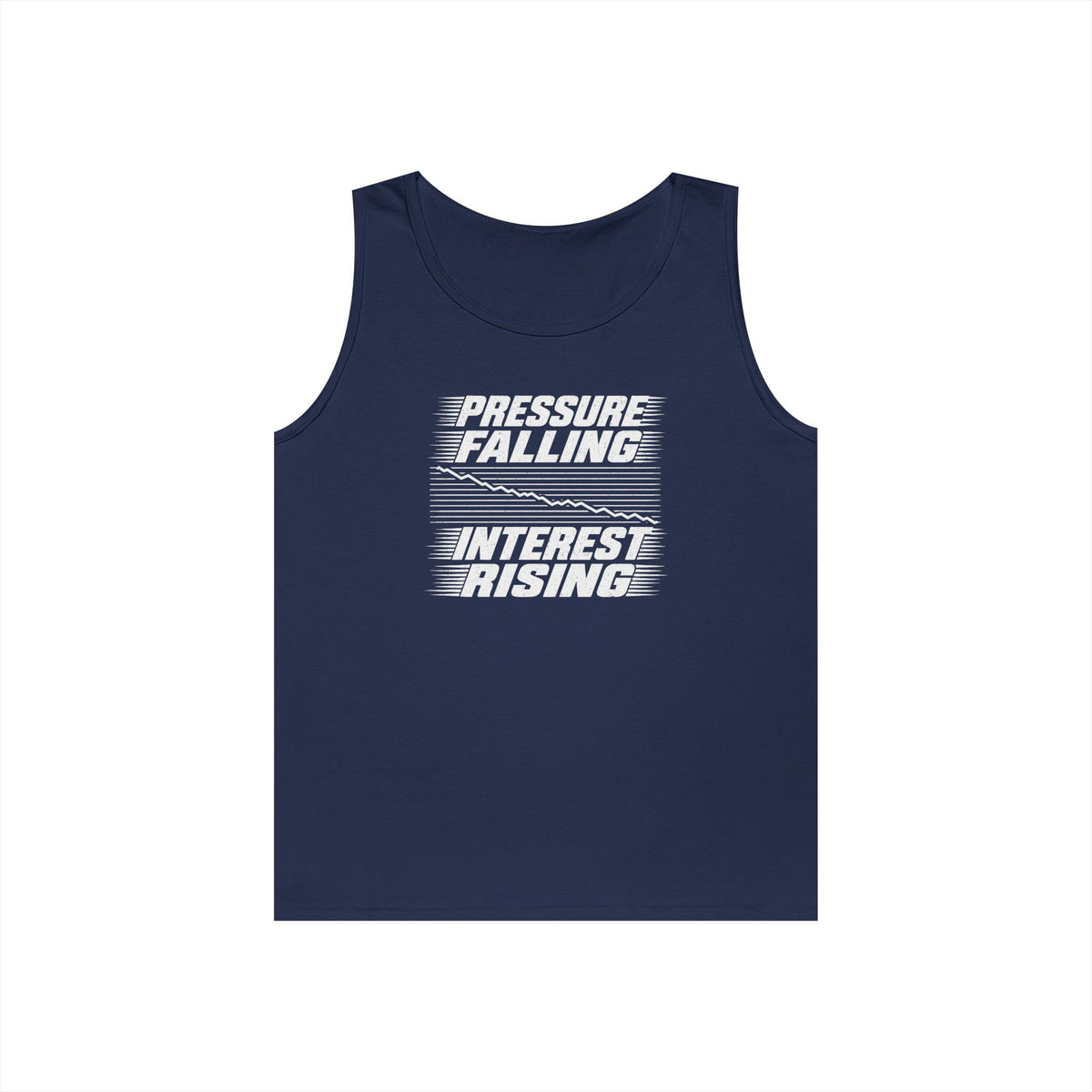 Pressure Falling Interest Rising Tank Top