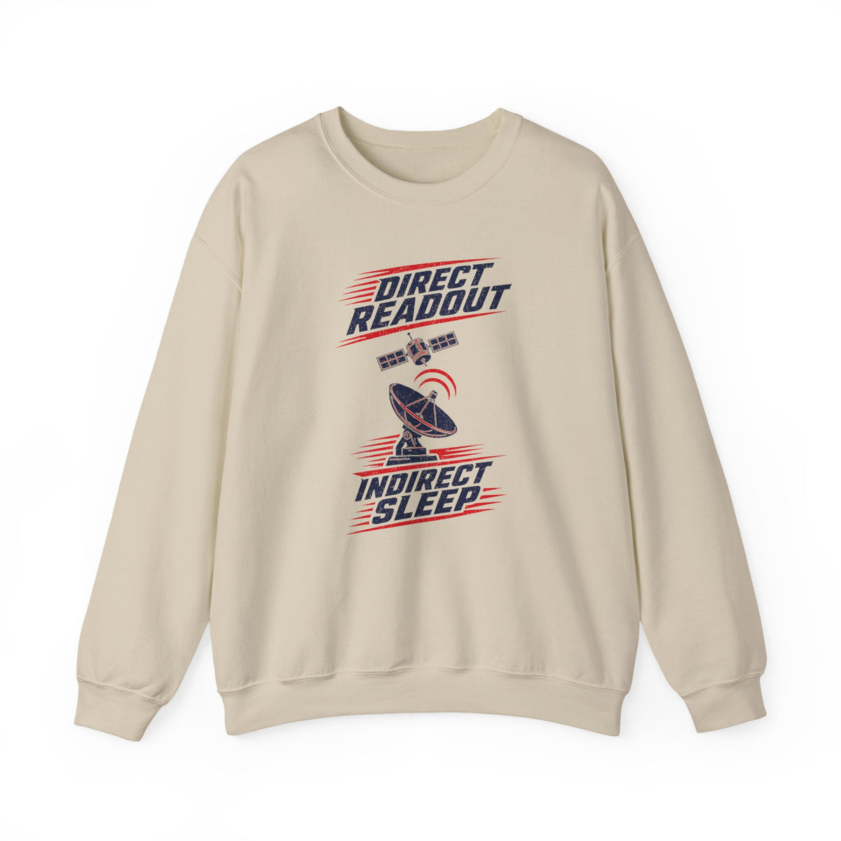Direct Readout Indirect Sleep Crewneck