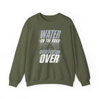 Water on the Road Observation Over Crewneck