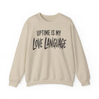 Uptime Is My Love Language Crewneck