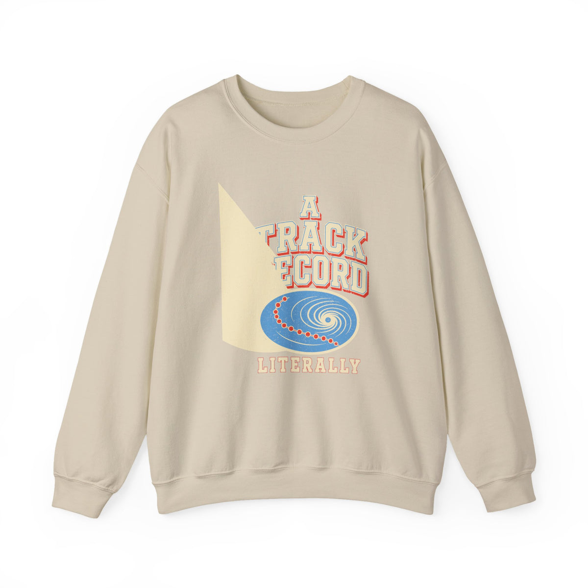 A Track Record, Literally Crewneck