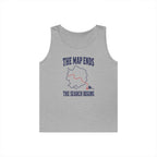 The Map Ends the Search Begins Tank Top