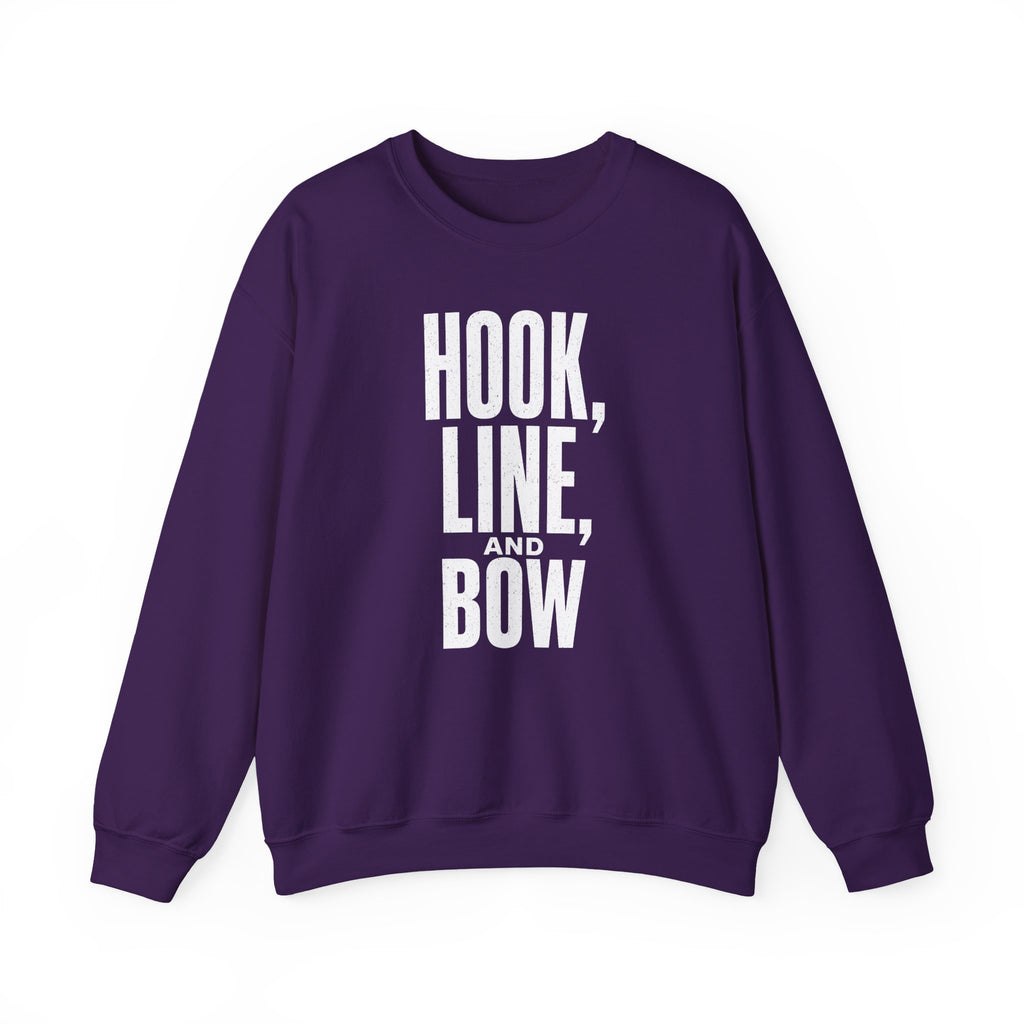 Hook, Line, and Bow Crewneck