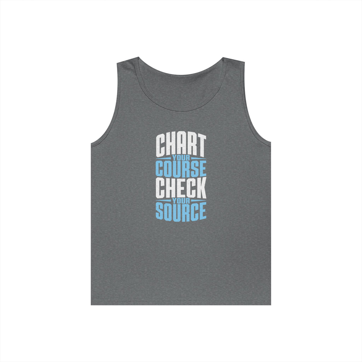 Chart Your Course Check Your Source Tank Top