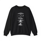 Cloud Description Levels Crewneck