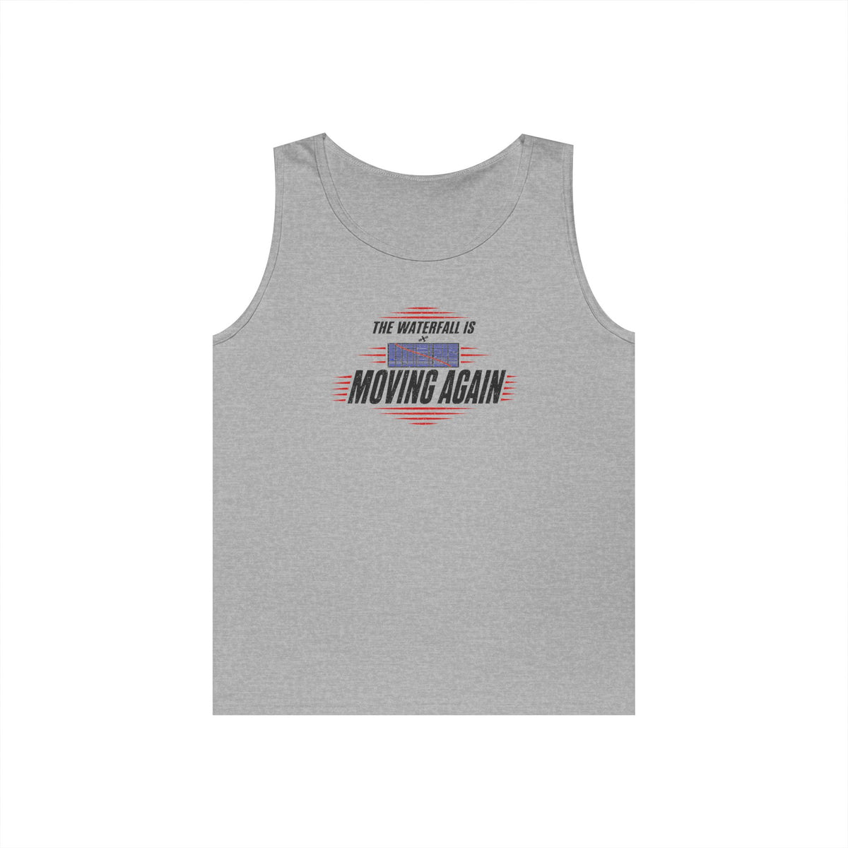The Waterfall Is Moving Again Tank Top