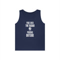 Pore over the Radar Pouring Outside Tank Top