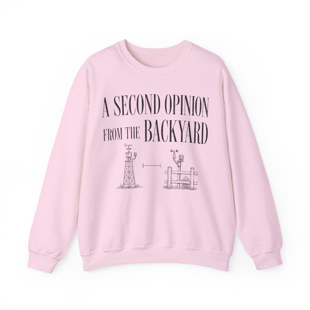 A Second Opinion From the Backyard Crewneck